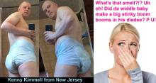 Kenny Kimmell, diaper, New Jersey, exposed, loser, pussyfree, abdl, humiliated
